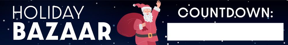 Holiday Bazaar countdown – November 6, 10 a.m.