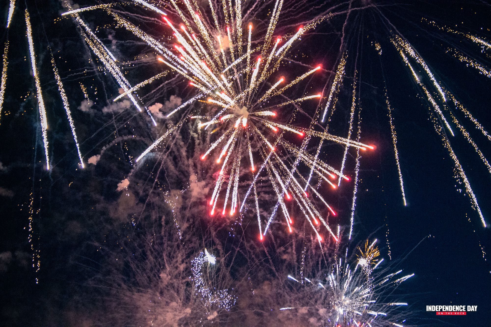 Fireworks display for Independence Day Celebration